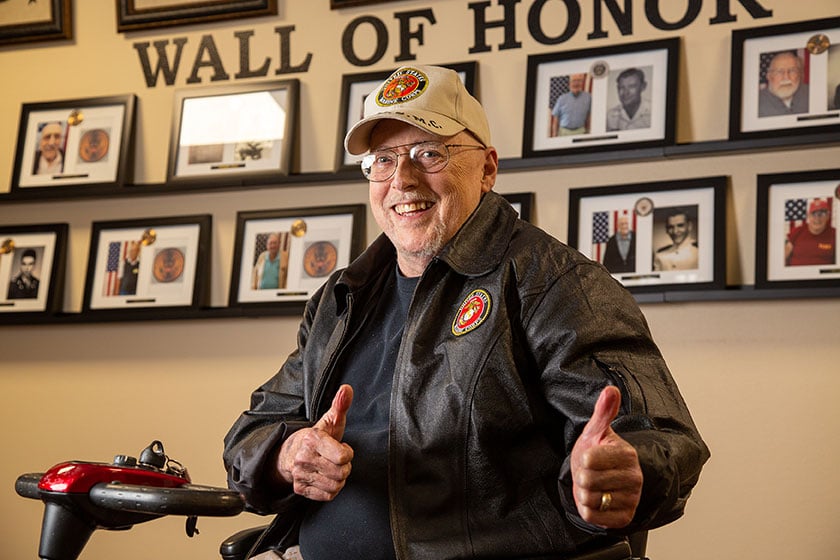 The Wall of Honor at Ashwood Meadows