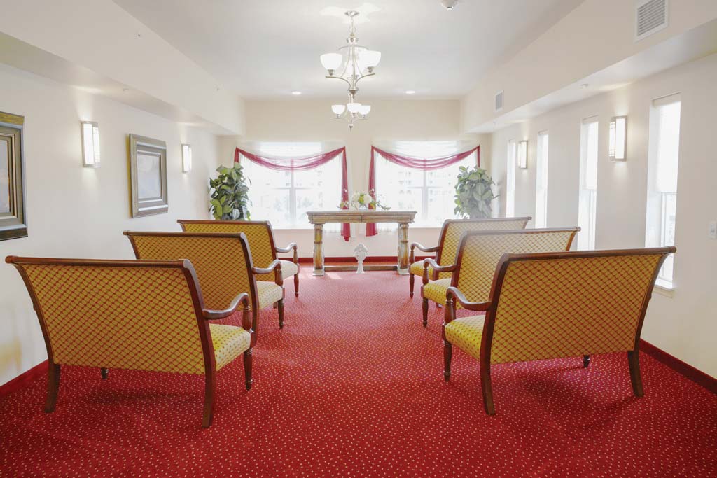 The chapel at Ashwood Meadows